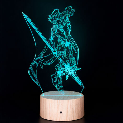 Veilleuse LED Lampe 3D RGB