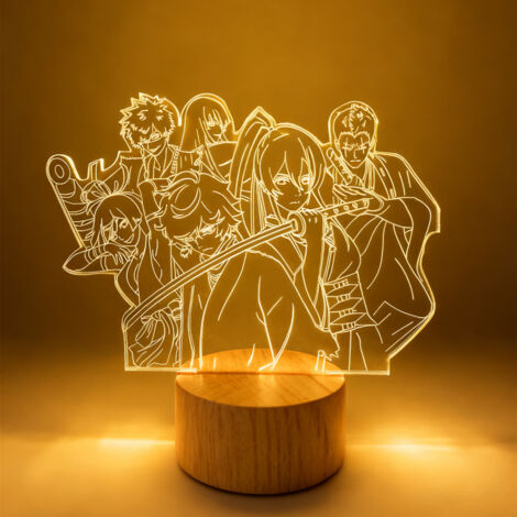 Veilleuse LED Lampe 3D RGB