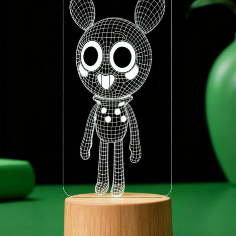 Veilleuse LED   Lampe 3D RGB