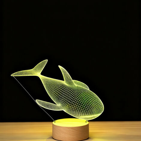 Veilleuse LED   Lampe 3D RGB