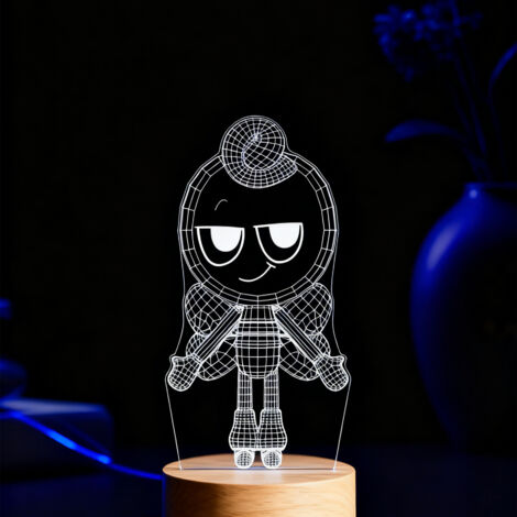 Veilleuse LED   Lampe 3D RGB