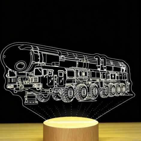 Veilleuse LED Lampe 3D RGB