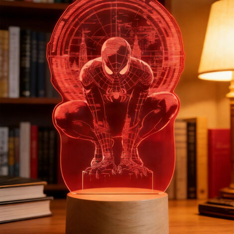 Veilleuse LED Lampe 3D RGB