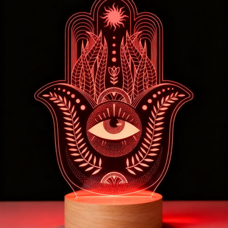 Veilleuse LED   Lampe 3D RGB