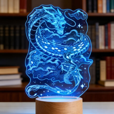 Veilleuse LED Lampe 3D RGB