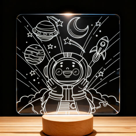 Veilleuse LED   Lampe 3D RGB