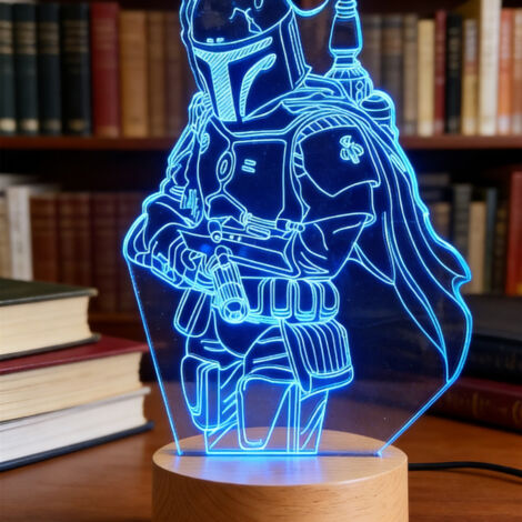 Veilleuse LED Lampe 3D RGB