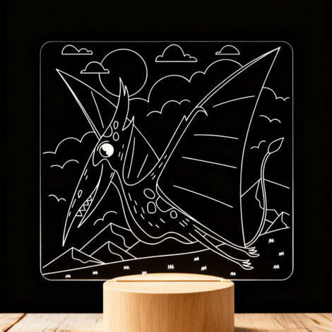 Veilleuse LED   Lampe 3D RGB