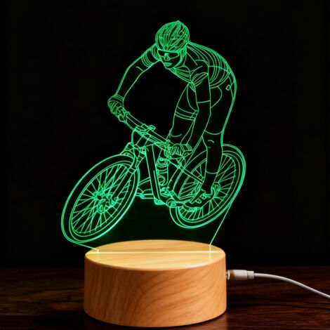 Veilleuse LED Lampe 3D RGB