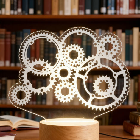 Veilleuse LED Lampe 3D RGB
