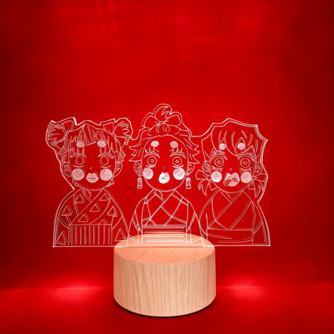 Veilleuse LED Lampe 3D RGB