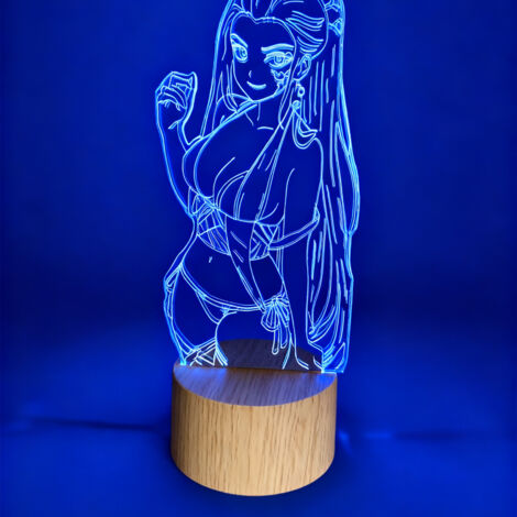 Veilleuse LED Lampe 3D RGB