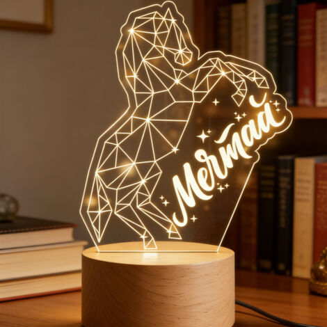 Veilleuse LED   Lampe 3D RGB