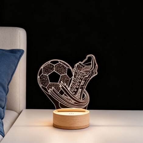 Veilleuse LED Lampe 3D RGB