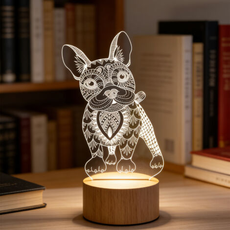 Veilleuse LED   Lampe 3D RGB