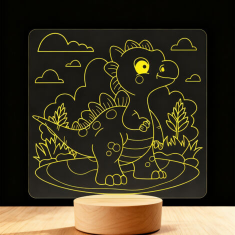 Veilleuse LED   Lampe 3D RGB