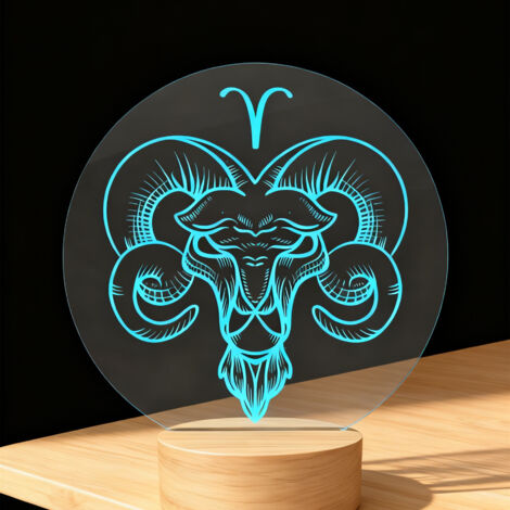 Veilleuse LED Lampe 3D RGB