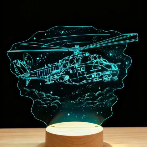 Veilleuse LED   Lampe 3D RGB
