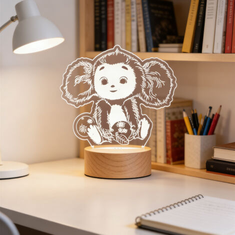 Veilleuse LED Lampe 3D RGB
