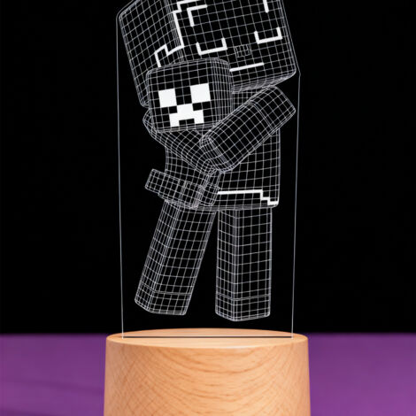 Veilleuse LED   Lampe 3D RGB