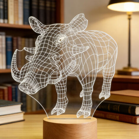 Veilleuse LED   Lampe 3D RGB