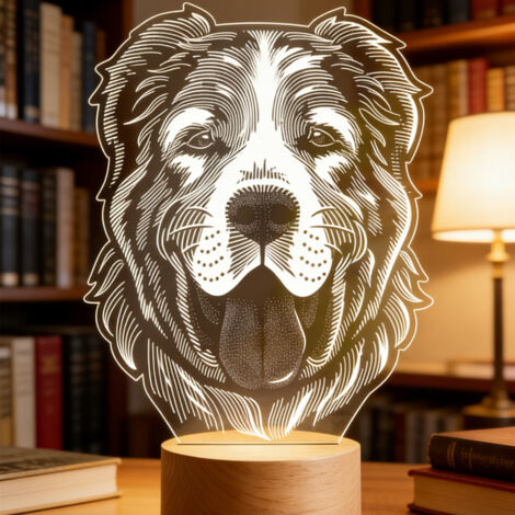 Veilleuse LED   Lampe 3D RGB