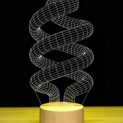 Veilleuse LED   Lampe 3D RGB