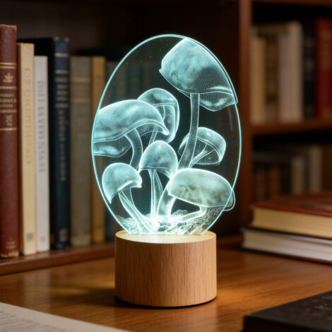 Veilleuse LED   Lampe 3D RGB