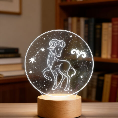 Veilleuse LED   Lampe 3D RGB
