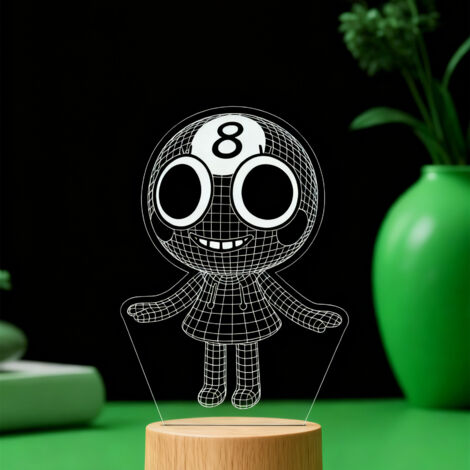 Veilleuse LED   Lampe 3D RGB