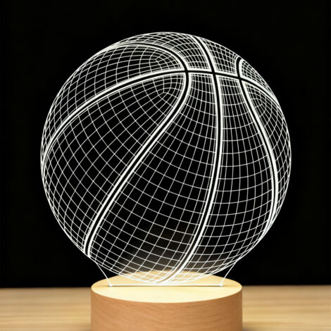 Veilleuse LED   Lampe 3D RGB