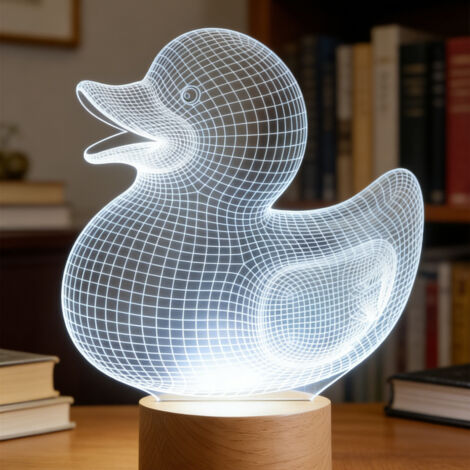 Veilleuse LED   Lampe 3D RGB