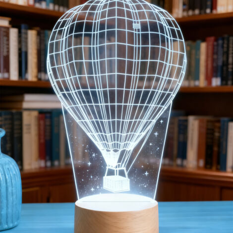 Veilleuse LED Lampe 3D RGB