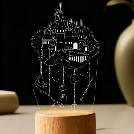 Veilleuse LED   Lampe 3D RGB