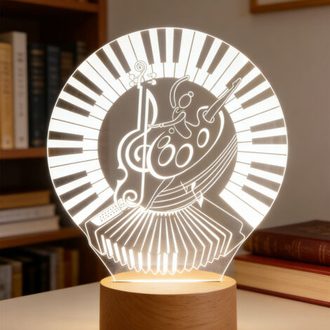 Veilleuse LED   Lampe 3D RGB