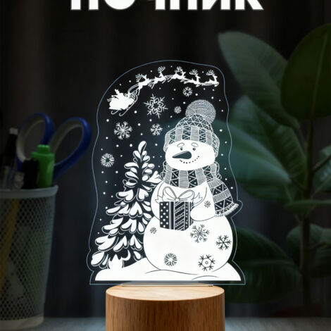 Veilleuse LED   Lampe 3D RGB