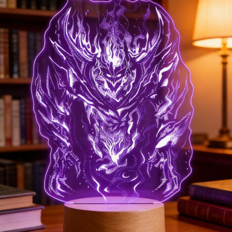 Veilleuse LED   Lampe 3D RGB