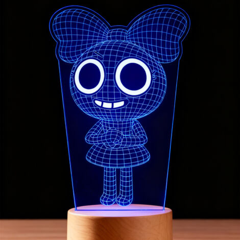 Veilleuse LED   Lampe 3D RGB