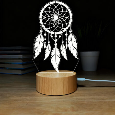 Veilleuse LED   Lampe 3D RGB