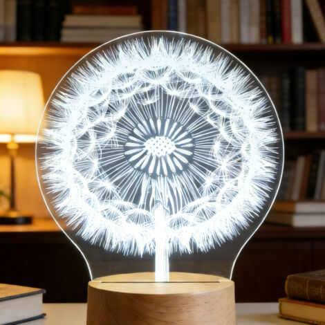 Veilleuse LED   Lampe 3D RGB