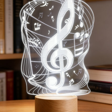 Veilleuse LED Lampe 3D RGB