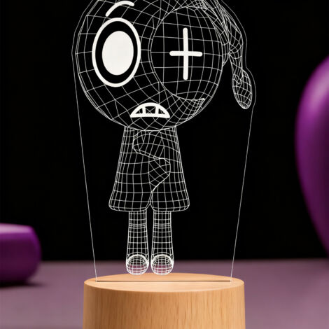 Veilleuse LED   Lampe 3D RGB