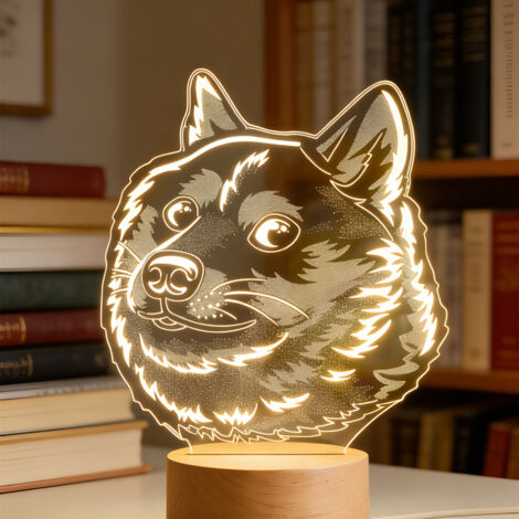 Veilleuse LED Lampe 3D RGB
