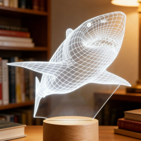 Veilleuse LED   Lampe 3D RGB