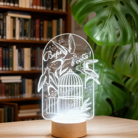 Veilleuse LED   Lampe 3D RGB