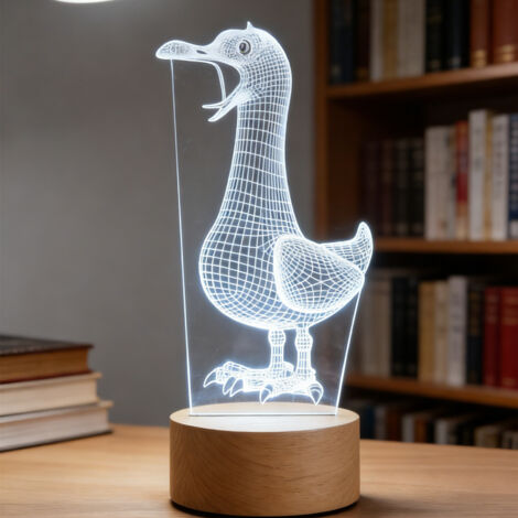 Veilleuse LED Lampe 3D RGB
