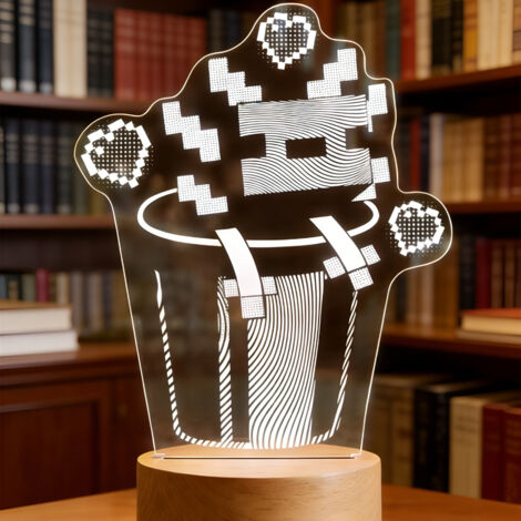 Veilleuse LED Lampe 3D RGB