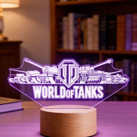 Veilleuse LED Lampe 3D RGB