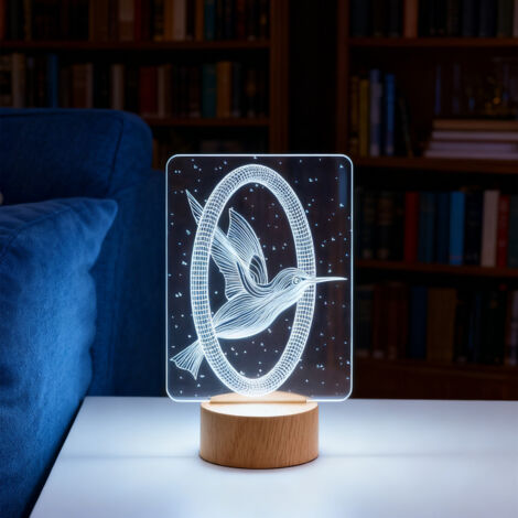 Veilleuse LED Lampe 3D RGB