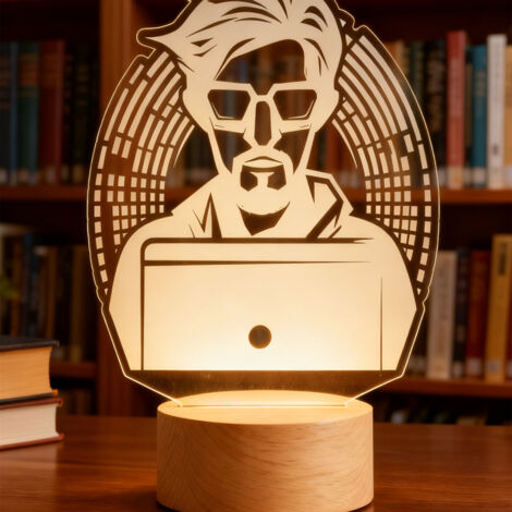 Veilleuse LED   Lampe 3D RGB